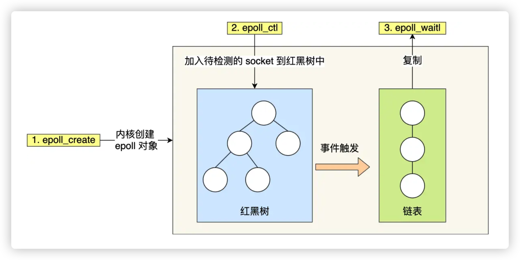 epoll结构图